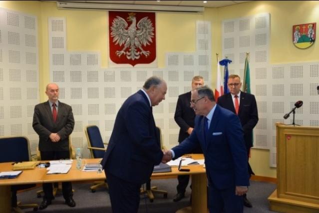 Odznaka "Primus in Agendo" dla dyrektora Leszka Lewoca