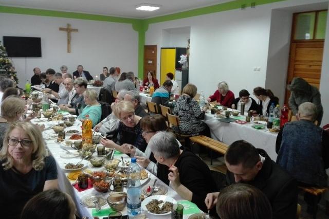 Wigilia w Środowiskowym Domu Samopomocy