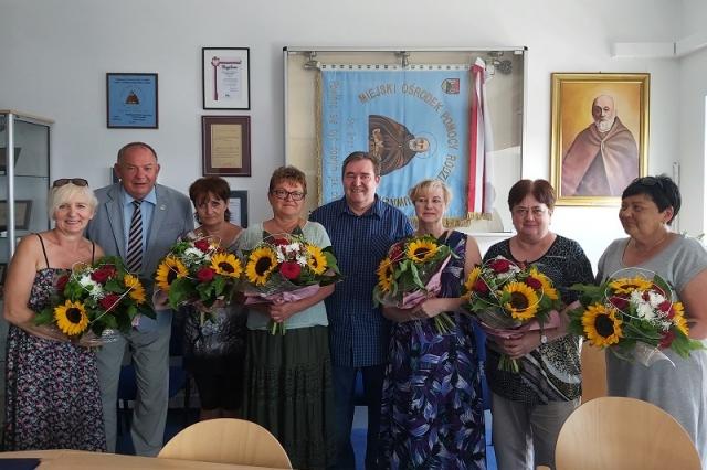 Podziękowanie za lata pracy