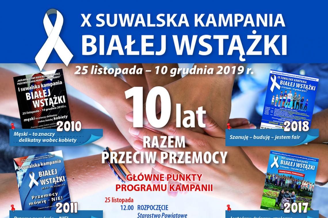 X Suwalska Kampania „BIAŁEJ WSTĄŻKI”
