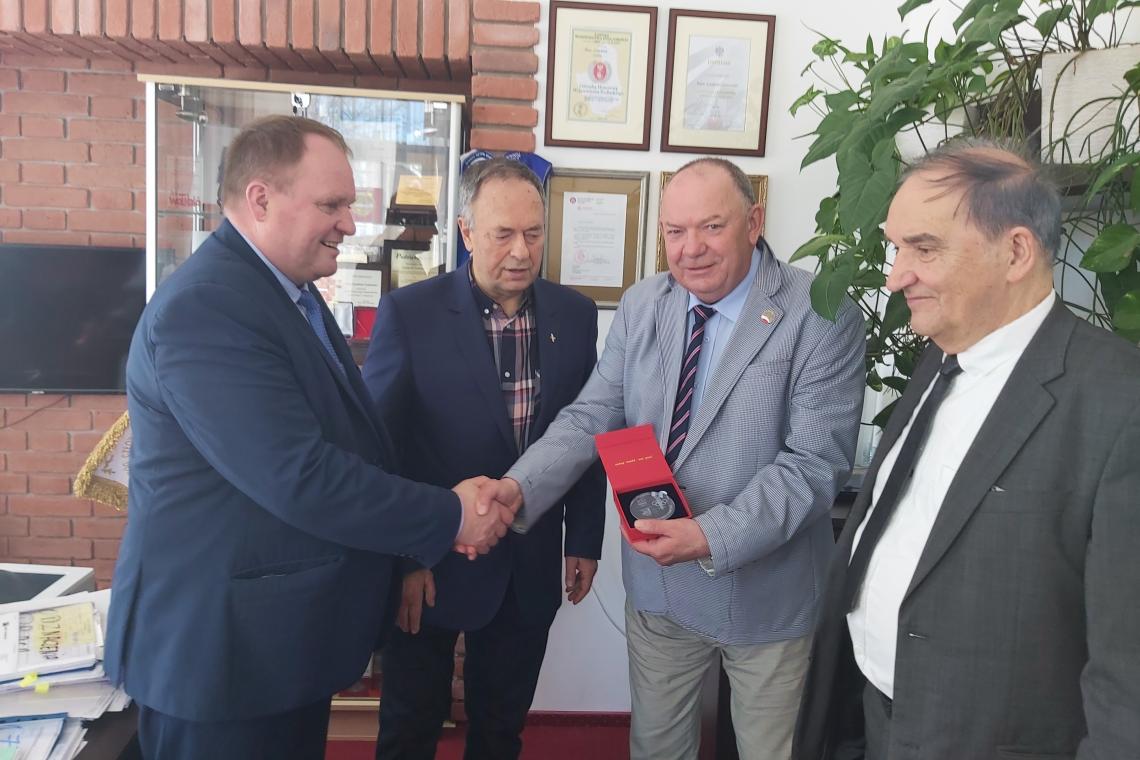 Leszek Lewoc odznaczony medalem „Komitetu Olimpijskiego”