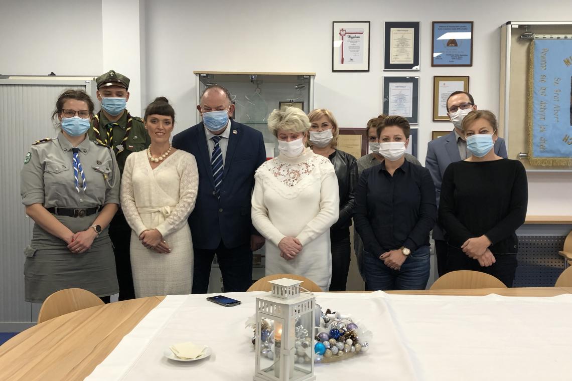 suwalscy harcerze odwiedzili Miejski Ośrodek Pomocy Rodzinie w Suwałkach